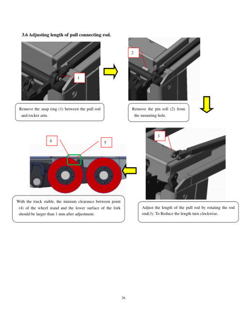 Utilev UT 1.5 WE Pallet Truck A956 Series Repair Manual - Image 6