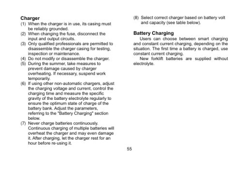 Utilev UT13-20PTE Forklift A370 Series Repair Manual - Image 2