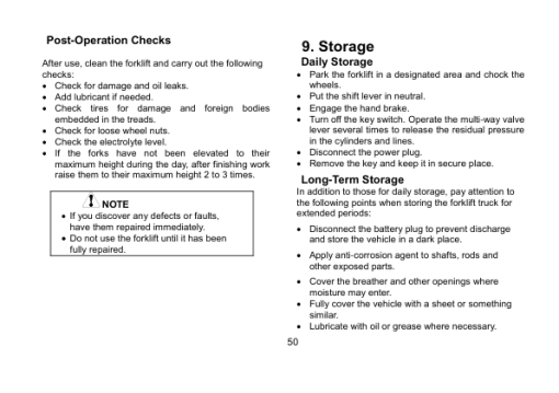 Utilev UT13-20PTE Forklift A377 Series Repair Manual - Image 2