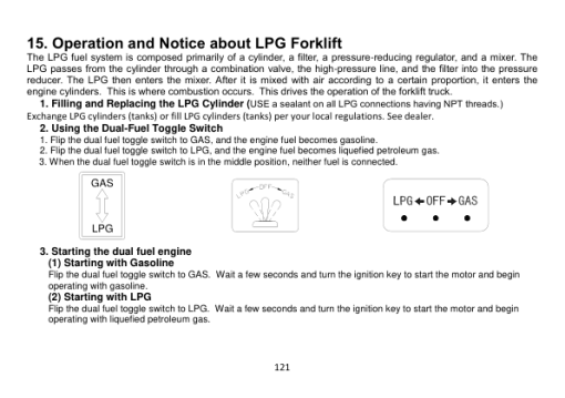 Utilev UT20-32C Forklift A279 Series Repair Manual - Image 4