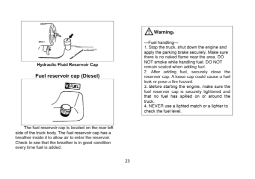 Utilev UT20-32C Forklift A279 Series Repair Manual - Image 2