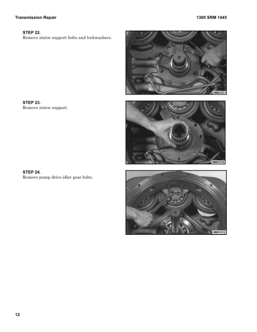 Utilev UT80-100P Forklift A973 Series Repair Manual - Image 6