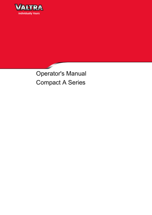 Valtra A53, A63, A73 Compact & Orchard Tractors Repair Manual - Image 3