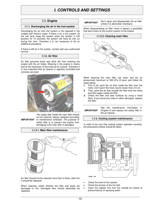 Valtra A53, A63, A73 Compact & Orchard Tractors Repair Manual - Image 5