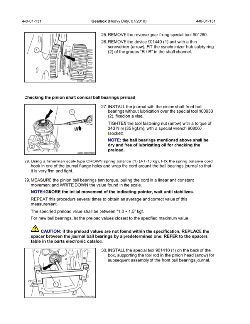 Valtra BH145, BH165, BH180, BH185i, BH205i (Heavy Duty) Repair Manual - Image 4