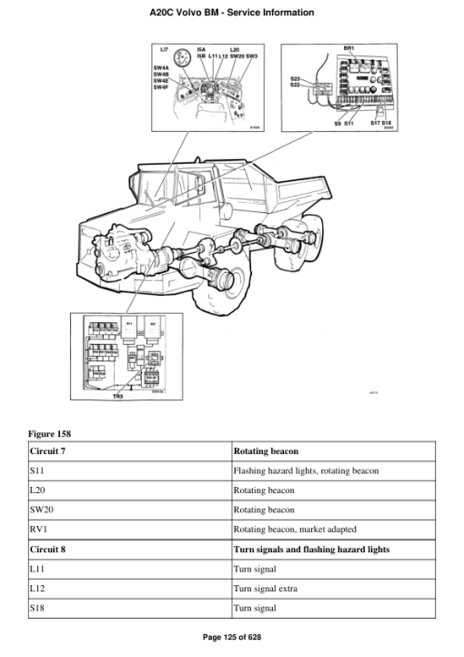 Volvo A20C BM Articulated Dump Truck Repair Service Manual - Image 2