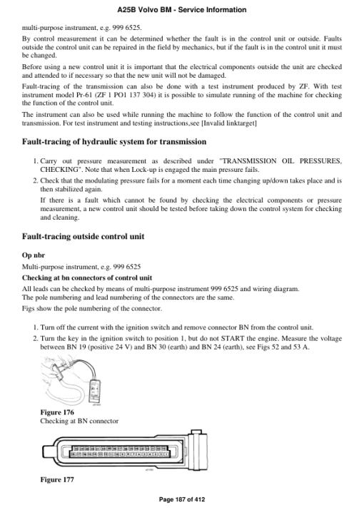 Volvo A25B BM Articulated Dump Truck Repair Service Manual - Image 3