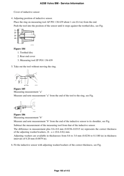 Volvo A25B BM Articulated Dump Truck Repair Service Manual - Image 4