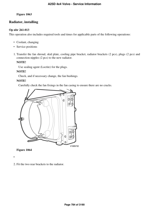 Volvo A25D 4x4 Articulated Dump Truck Repair Service Manual - Image 5