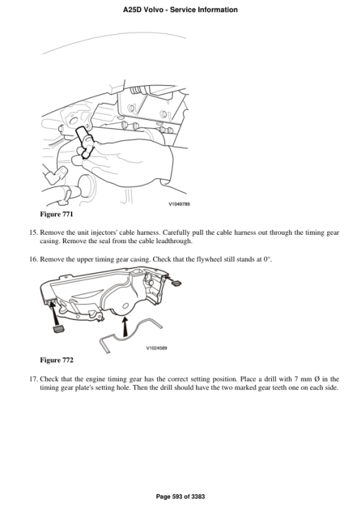 Volvo A25D Articulated Dump Truck Repair Service Manual - Image 5