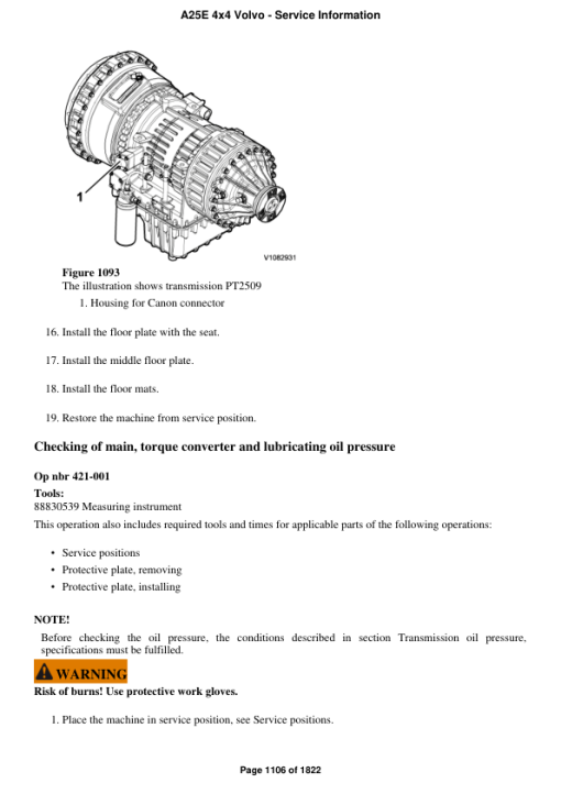 Volvo A25E 4x4 Articulated Dump Truck Repair Service Manual - Image 2