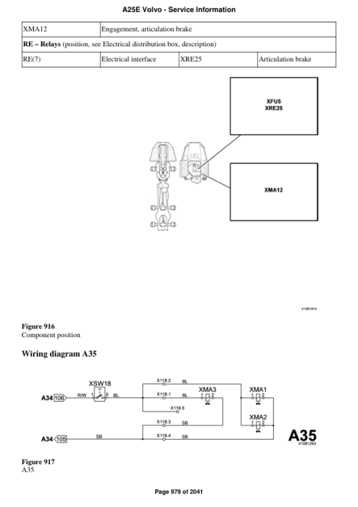 Volvo A25E Articulated Dump Truck Repair Service Manual - Image 5