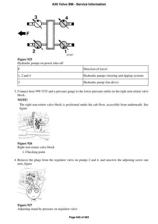 Volvo A30 BM Articulated Dump Truck Repair Service Manual - Image 5