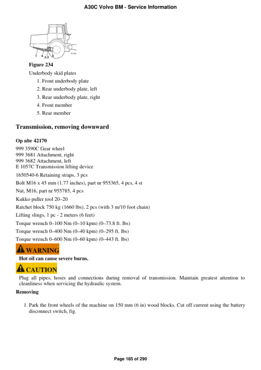 Volvo A30C BM Articulated Dump Truck Repair Service Manual - Image 2