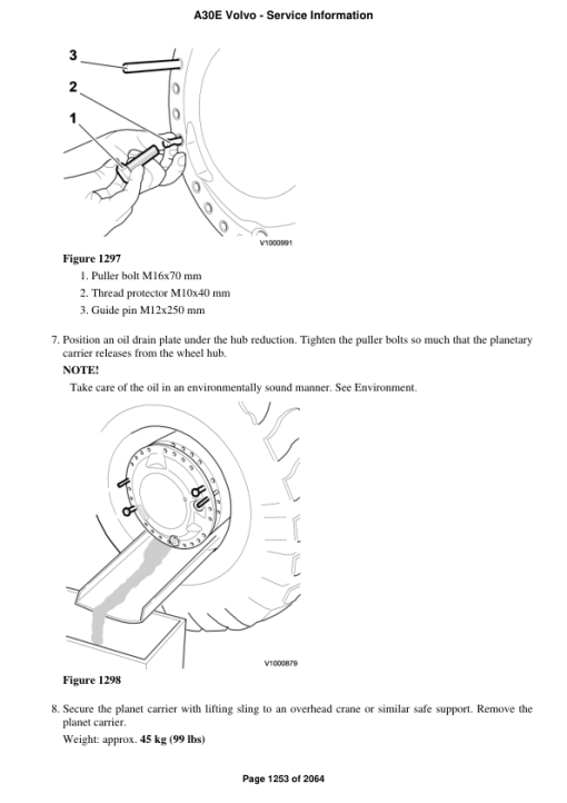 Volvo A30E Articulated Dump Truck Repair Service Manual - Image 2