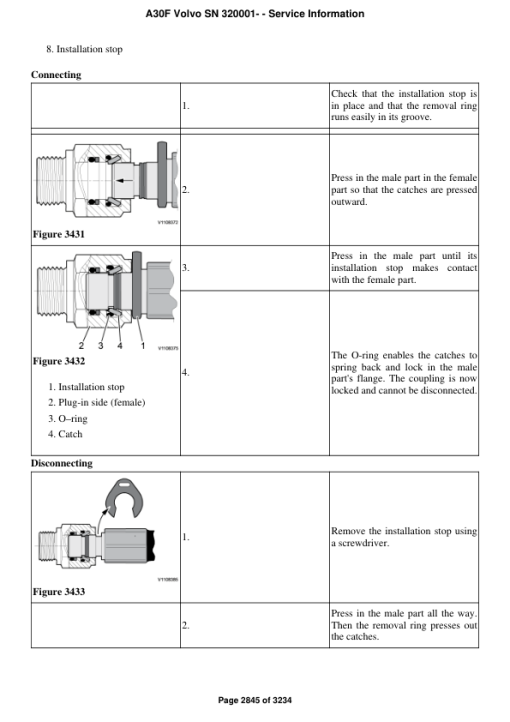 Volvo A30F Articulated Dump Truck Repair Service Manual (SN after 320001 -) - Image 4