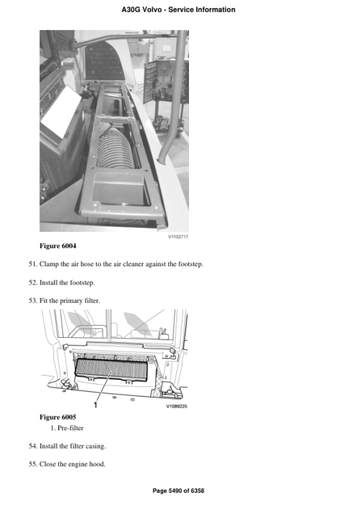 Volvo A30G Articulated Dump Truck Repair Service Manual - Image 4