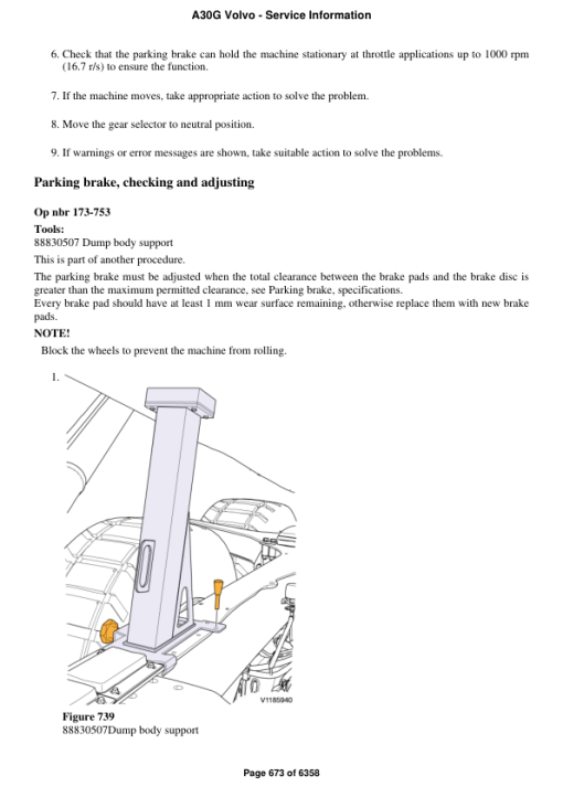 Volvo A30G Articulated Dump Truck Repair Service Manual - Image 5