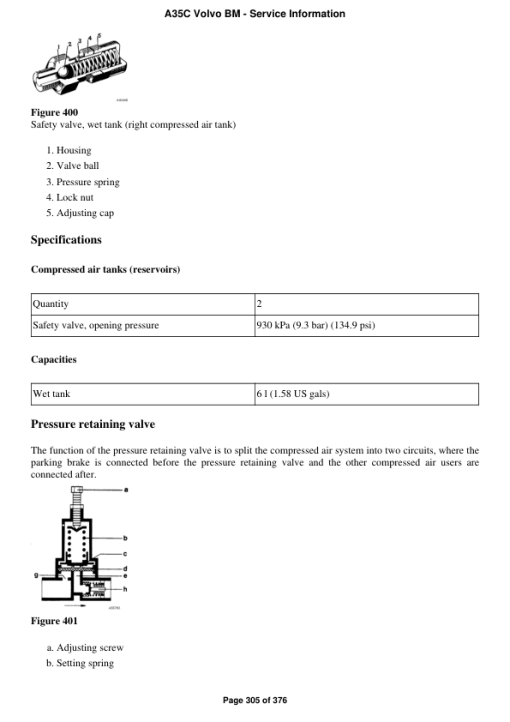 Volvo A35C BM Articulated Dump Truck Repair Service Manual - Image 4