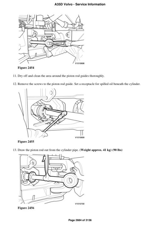 Volvo A35D Articulated Dump Truck Repair Service Manual - Image 4