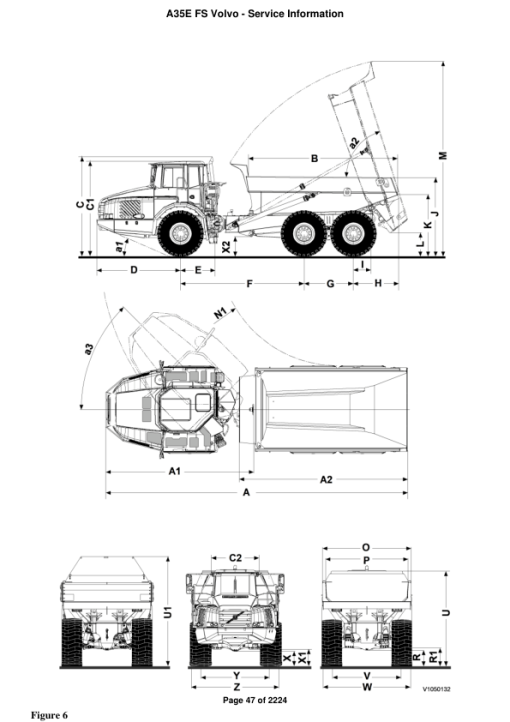 Volvo A35E FS Articulated Dump Truck Repair Service Manual - Image 5