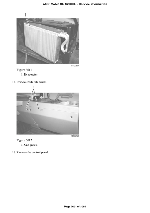 Volvo A35F Articulated Dump Truck Repair Service Manual (SN after 320001 -) - Image 4