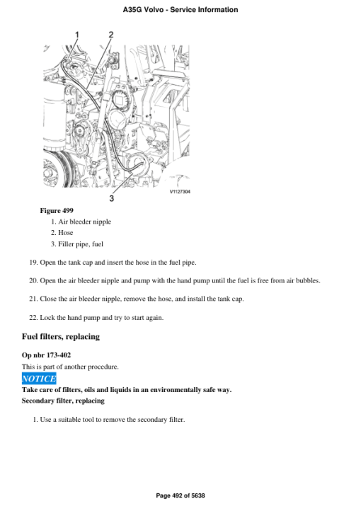 Volvo A35G Articulated Dump Truck Repair Service Manual - Image 4