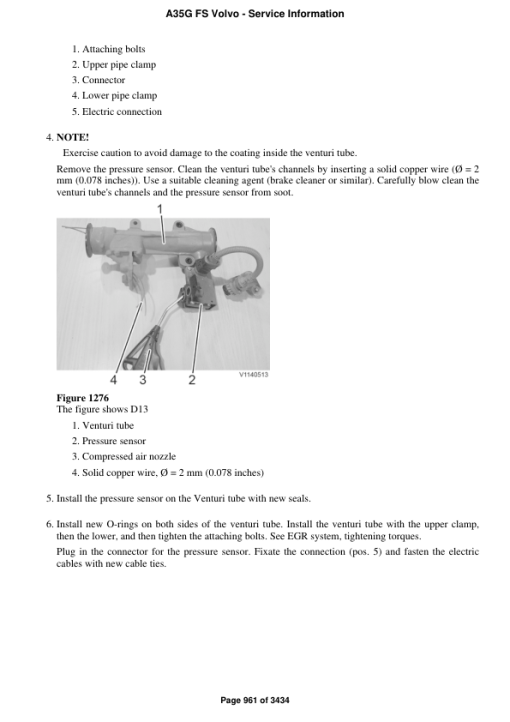 Volvo A35G FS Articulated Dump Truck Repair Service Manual - Image 5