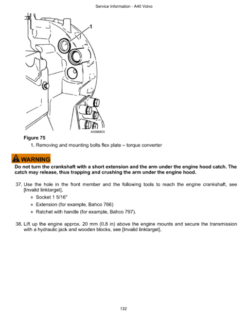 Volvo A40 Articulated Dump Truck Repair Service Manual - Image 2