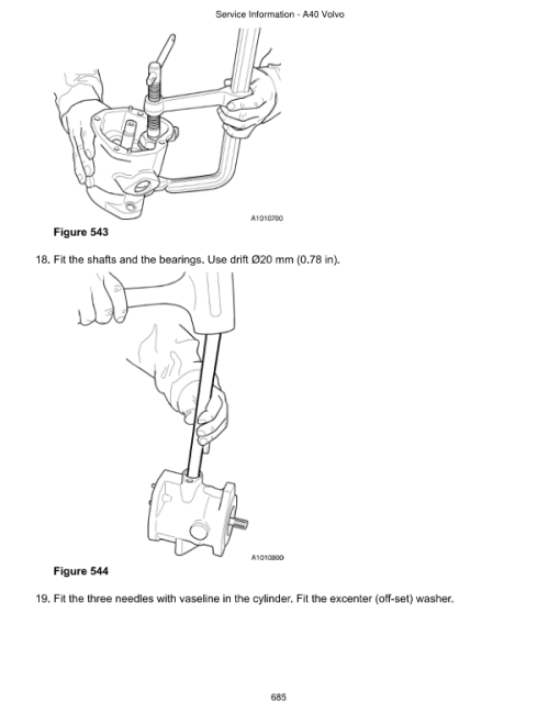 Volvo A40 Articulated Dump Truck Repair Service Manual - Image 5