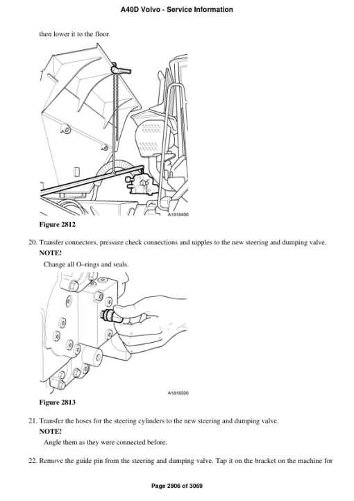 Volvo A40D Articulated Dump Truck Repair Service Manual - Image 4