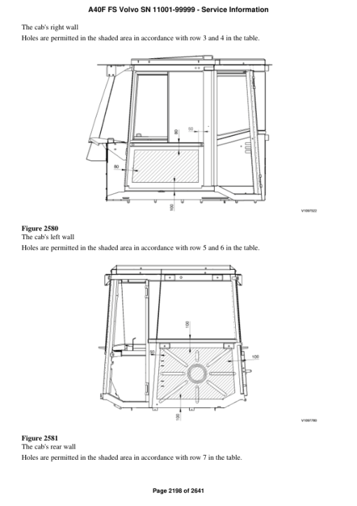 Volvo A40F FS Articulated Dump Truck Repair Service Manual (SN 11001-99999) - Image 3