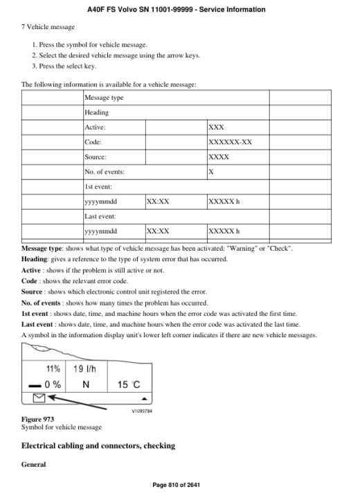 Volvo A40F FS Articulated Dump Truck Repair Service Manual (SN 11001-99999) - Image 5