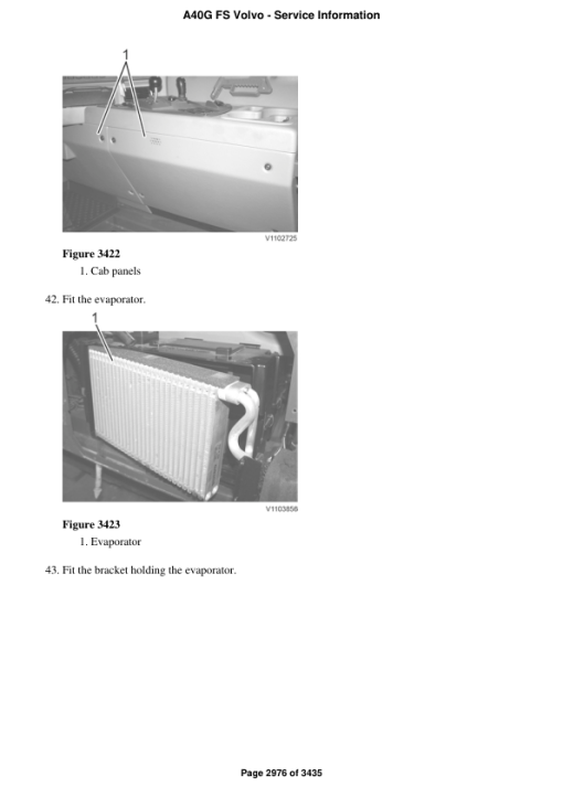 Volvo A40G FS Articulated Dump Truck Repair Service Manual - Image 5