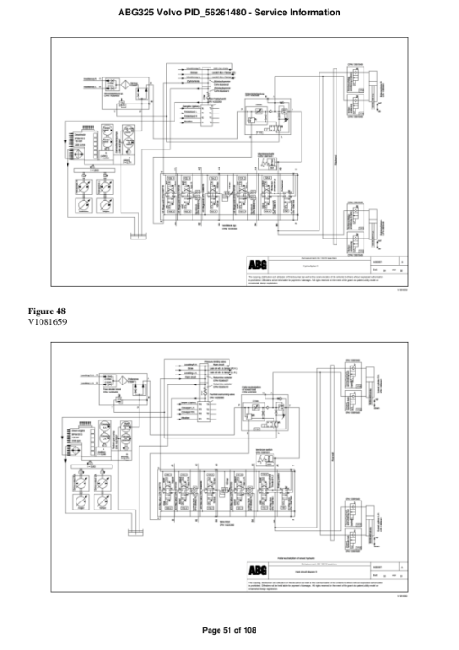 Volvo ABG325 Pavers Repair Service Manual - Image 3