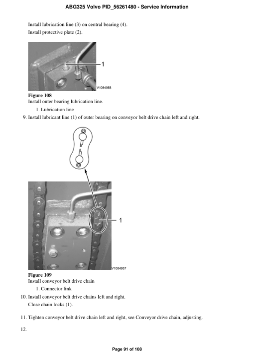 Volvo ABG325 Pavers Repair Service Manual - Image 5