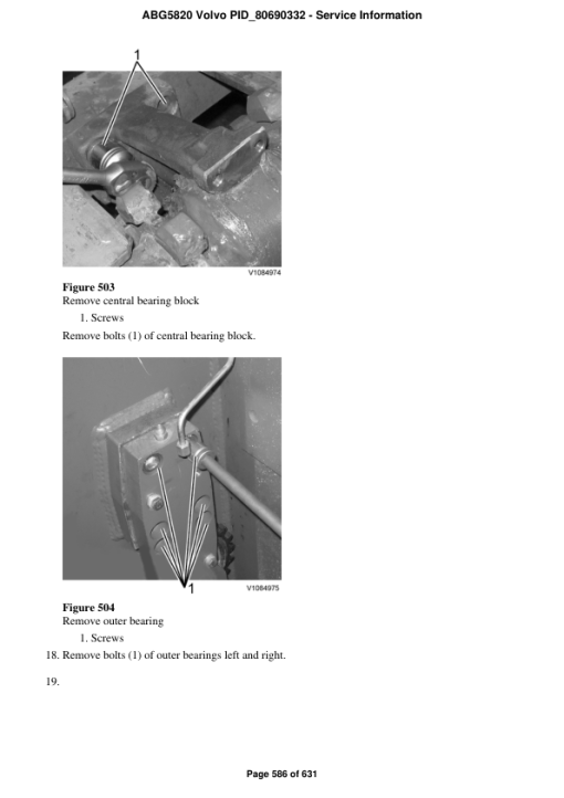 Volvo ABG5820 Pavers Repair Service Manual - Image 4