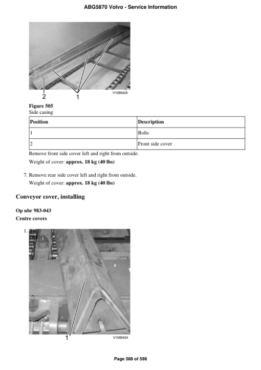 Volvo ABG5870 Pavers Repair Service Manual - Image 3