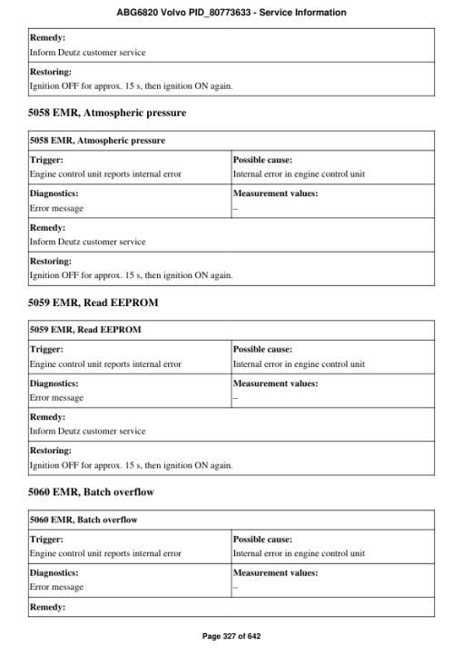 Volvo ABG6820 Pavers Repair Service Manual - Image 3