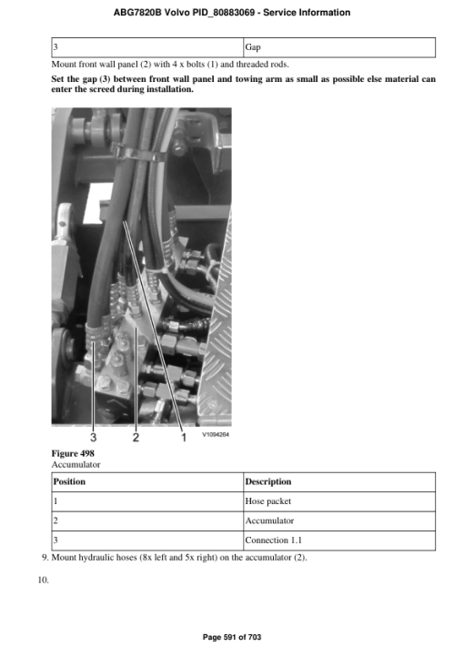 Volvo ABG7820B Pavers Repair Service Manual - Image 5