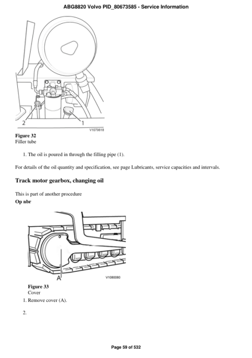 Volvo ABG8820 Pavers Repair Service Manual - Image 4