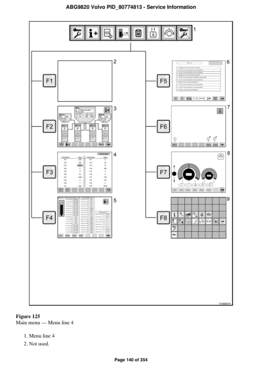 Volvo ABG9820 Pavers Repair Service Manual - Image 2