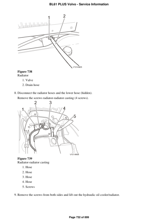 Volvo BL61 PLUS Backhoe Loader Repair Service Manual - Image 4