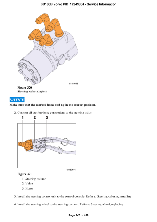 Volvo DD100B Asphalt Compactors Repair Service Manual - Image 4