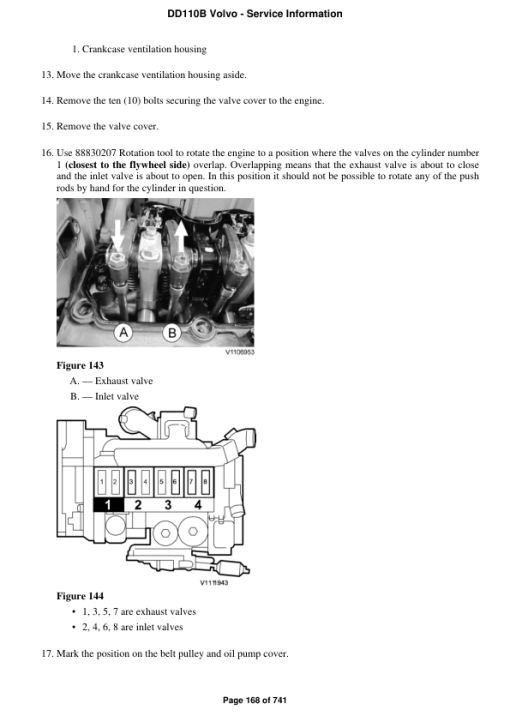 Volvo DD110B Asphalt Compactors Repair Service Manual - Image 2