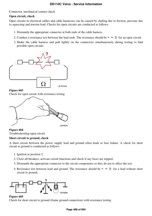 Volvo DD110C Asphalt Compactors Repair Service Manual - Image 4