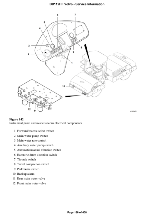 Volvo DD112HF Asphalt Compactors Repair Service Manual - Image 3