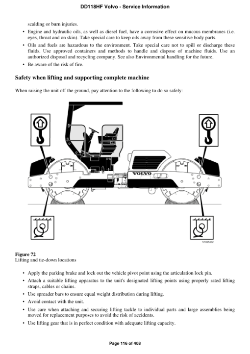 Volvo DD118HF Asphalt Compactors Repair Service Manual - Image 2