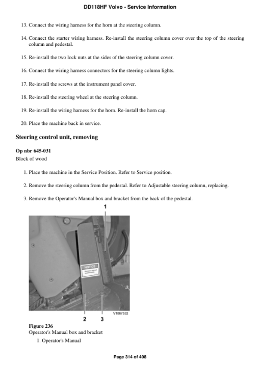 Volvo DD118HF Asphalt Compactors Repair Service Manual - Image 4