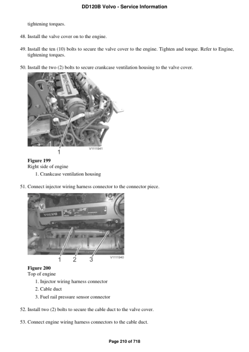 Volvo DD120B Asphalt Compactors Repair Service Manual - Image 2